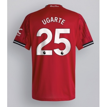 Billige Fotballdrakt Manchester United Manuel Ugarte #25 Replika Hjemmedrakt 2025-26 Kortermet